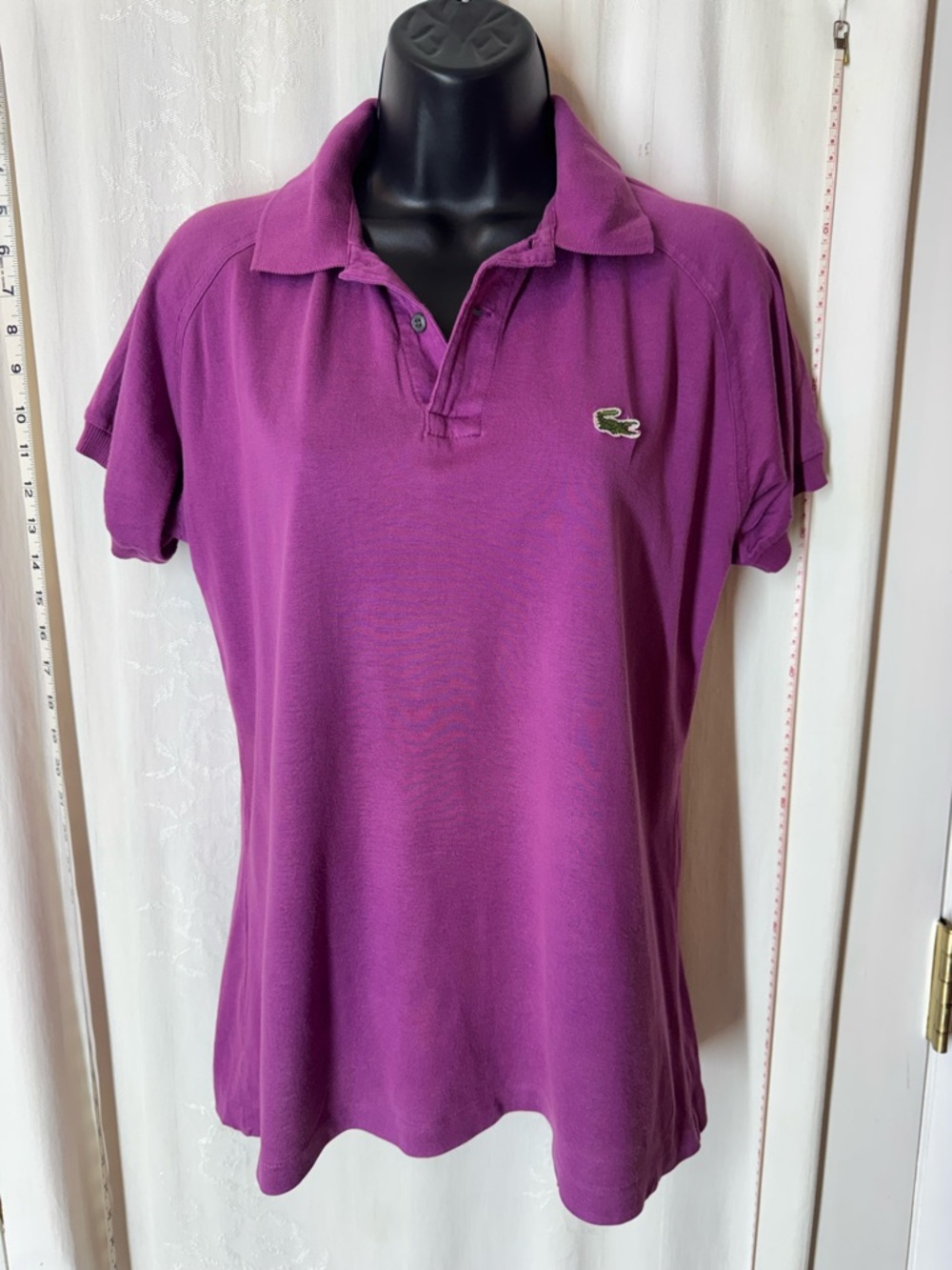 Vintage Lacoste Izod Women's Purple Polo